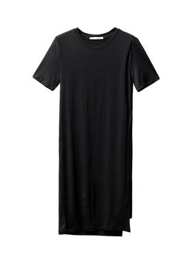 EUC Acne Studios Black Obelia Asymmetrical Dress sz XS